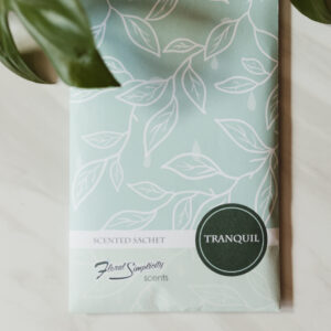 Floral Simplicity Tranquil scented sachet