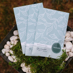 Floral Simplicity Made in the USA Tranquil scented sachets